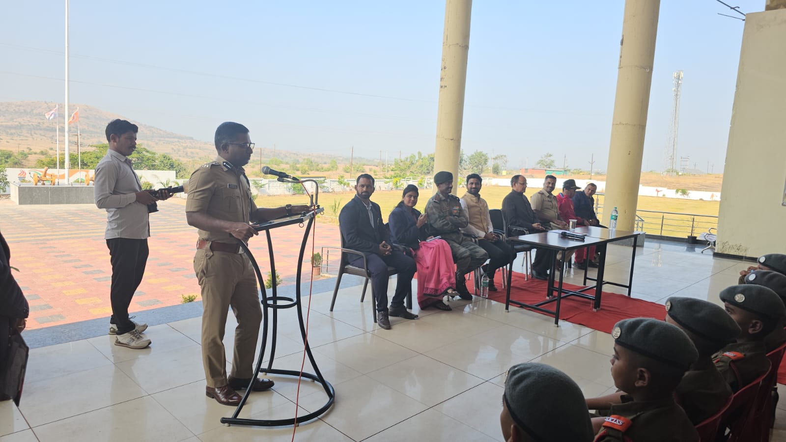 Guest Lecture by SP Of Sangli District Mr. Basavaraj Teli